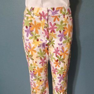 Talbots flower capris